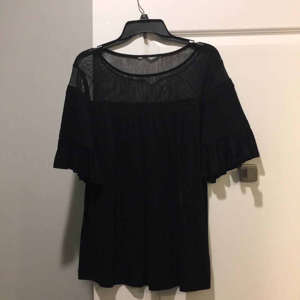 Lauren Conrad Black Blouse